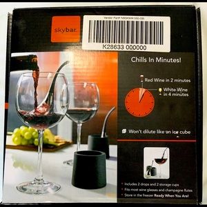 Wine chill drops, never used